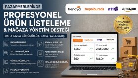 Trendyol ve Hepsiburada mağazanızı aylık yönetirim