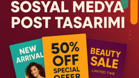 sosyal medya için 10 adet post tasarımı sunabilirim