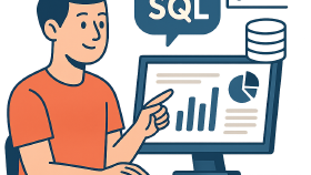SQL ile veri tabanı yönetimi yaparım