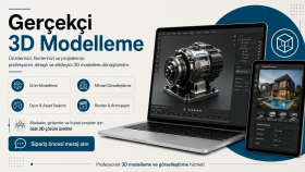 fikrinizi 3 boyutlu modele çevirebilirim