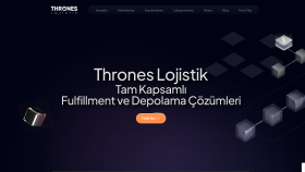 WordPress Kurumsal Hizmet Sitesi: Thrones Lojistik