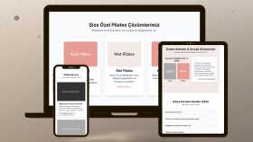 Pilates Stüdyosu için Web Tasarım