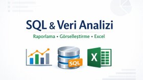 sql ile veri analizi ve raporlar yapıyorum
