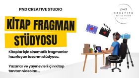 her tür kitap için sinematik kitap fragmanı hazırlarım