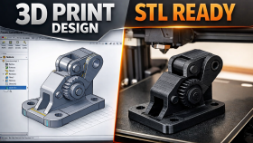 3d yazıcı için profesyonel parça tasarımı yaparım