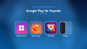 flutter ile profesyonel tek ekran ve özel widget yapıyorum