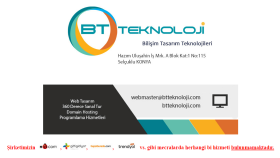 Btteknoloji Domainde bizi tercih etti