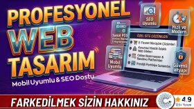 web sitenizi profesyonel ve SEO uyumlu bir şekilde kurarım