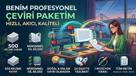 profesyonel ve akıcı İngilizce çeviri yaparım