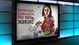 sosyal sorumluluk projesi için afiş