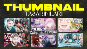 Youtube videonuz için kapak tasarımı yapabilirim