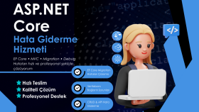 ASP.NET Core, EF Core, MVC projelerinizde hataları gideririm
