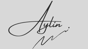 Özgün imza logo tasarımı