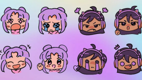 Twitch için özel banner, profil fotoğrafı, emote vb. yaparım