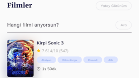 Film & Dizi İnceleme Mobil Uygulaması