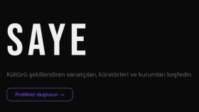 Saye | Arama, Filtre ve Üyelik Sistemli Web Platformu