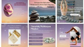 Nui Yoga İçerik Tasarımları