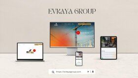 Evkaya Group İçin Hazırladığımız Tanıtım Web Sitesi Projemiz