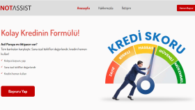 Notassist Finansal Danışmanlık Şirketi Kurumsal Web Sayfası 