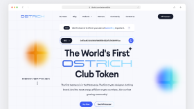 Ostrich Club Token - Arayüz Tasarımı