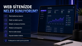 Özel Kodlanmış Mobil Uyumlu Web Sitesi