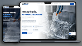 Buron Tech Kurumsal - Panelli Web Sitesi