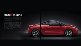 Peugeot RCZ Katolog Tasarımı