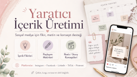 sosyal medya hesabınız için içerik fikirleri hazırlarım