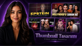 Youtube kanalınız için thumbnail, banner ve icon tasarlarım