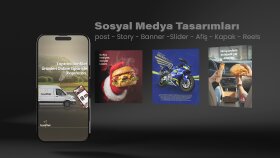 marka kimliğine sosyal medya tasarımları yaparım
