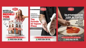 Mama Marias Pizza Sosyal Medya Görselleri