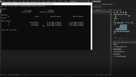 console app dvd shop