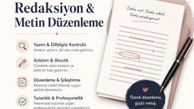 Yazılarınıza Profesyonel Dokunuş