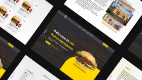 Restoran zincirinin web sitesi 