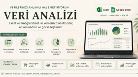 Excel & Google Sheets ile veri analizi yapıyorum