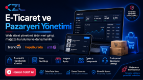 trendyol,hepsiburada ve kendi web sitelerinizi yönetirim