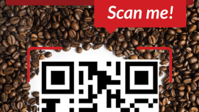 Arafta Cafe QR kod menü broşürü
