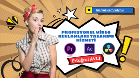 after effects ve premiere pro ile video reklamlar tasarlarım