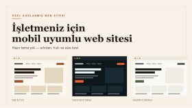 işletmeniz için mobil uyumlu özel web sitesi kodlarım