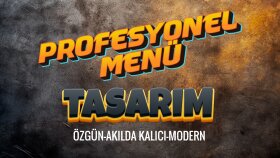 profesyonel bir menü hazırlayabilirim