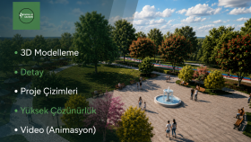 peyzaj tasarımı ve 3D modelleme yaparım