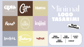 minimal ve modern logo tasarımları yaparım