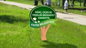 Fatih Belediyesi Park Alanı Tabelaları