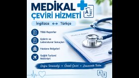 medikal İngilizce-Türkçe ve Türkçe-İngilizce çeviri yaparım