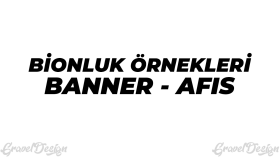 Profesyonel Banner - AFIS Tasarımları