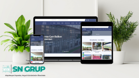 Cam Balkon Perdeli Web Sitesi Tasarımı