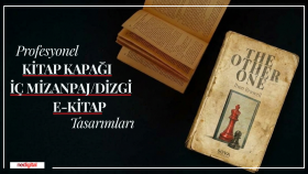 kitap kapağı tasarımı, iç mizanpaj ve e-kitap yapıyorum