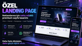 ürün veya hizmetiniz i̇çin satış odaklı web sitesi tasarlarım