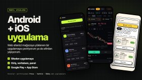 Android ve iOS mobil uygulamanızı geliştiririm