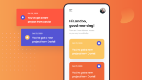 Landbo reminder - Mobil arayüz tasarımı